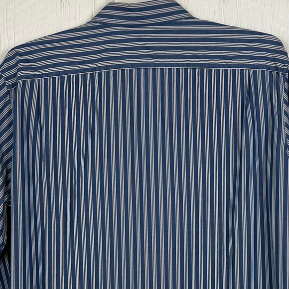 Banana Republic Pearl Snap Shirt men’s XL Slim Fit long sleeve snap up - Picture 6 of 6